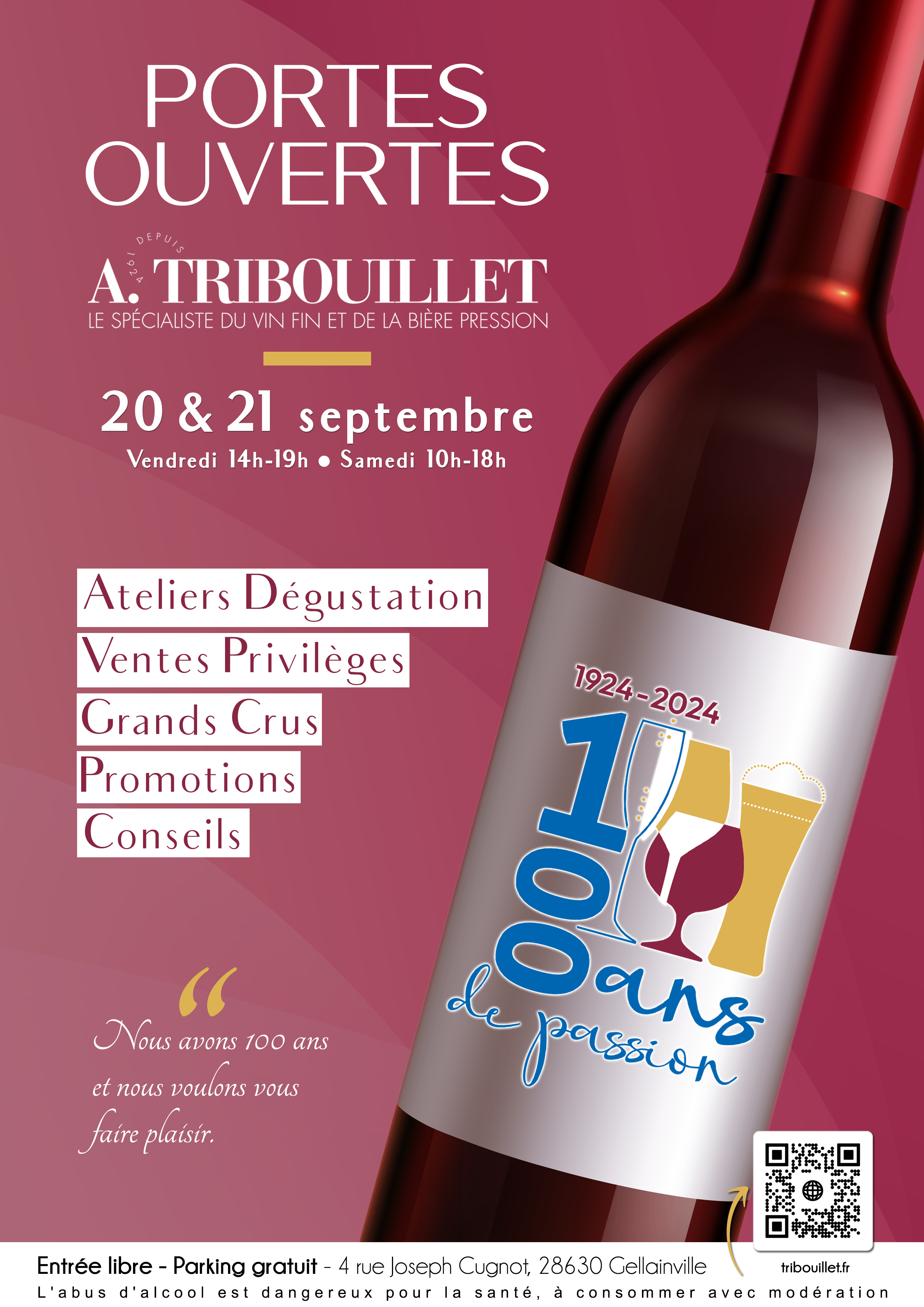 Affiche JPO septembre 24